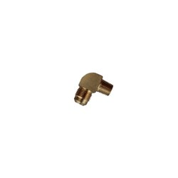 Brass 90 Degree Fitting (Union 3/8 MFL X 1/4 MBSP) Hose to suit 7141F Coupling Brass Elbow - Male (3/8 x 1/4 BSP)