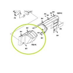 Dash Instrument Panel LH