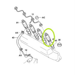 Holder & Injector Nozzle (1DZ)