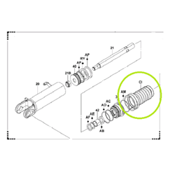 Tilt Cylinder Boot