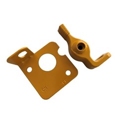 Lockout Assembly - 2 Pce Yellow