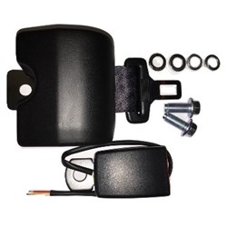 Seat Belt (Black) c/w switch - Wingback style | Suits # 8002, # 8003