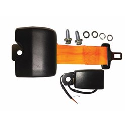 Seat Belt (Orange) c/w switch - Wingback style | Suits # 8002, # 8003