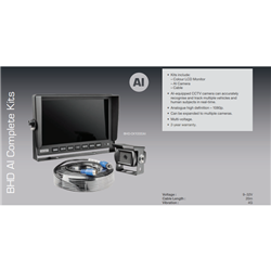 AI Pedestrian Detector Warning System (12-24VDC)