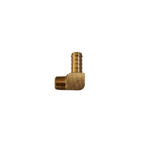 Brass Elbow Fitting 3/8'' Thread x 3/8'' Hose