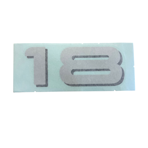 Decal - Capacity 18
