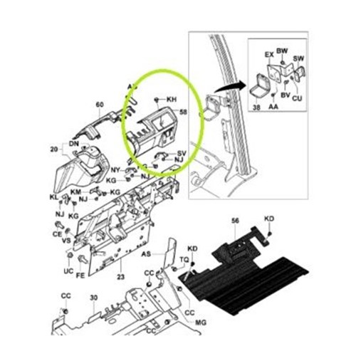 Dash Instrument Panel