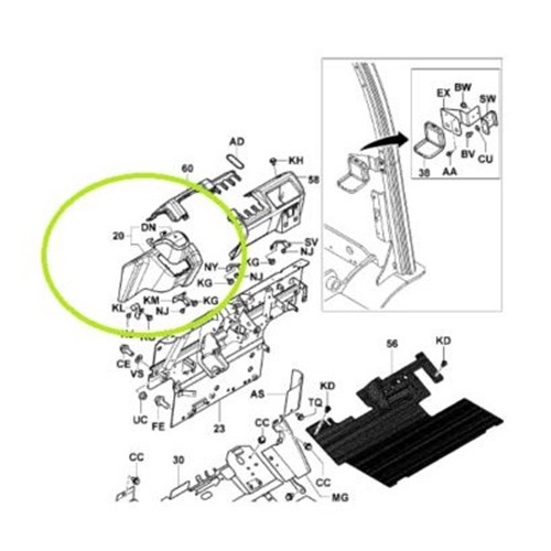 Dash Instrument Panel
