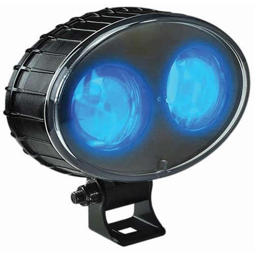 Blue Spot LED Safety Light (12-80 Volt - 6W)