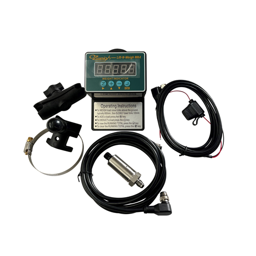 Weight Scale Indicator Kit - Model MK4 (12-48VDC) | Dash Mount
