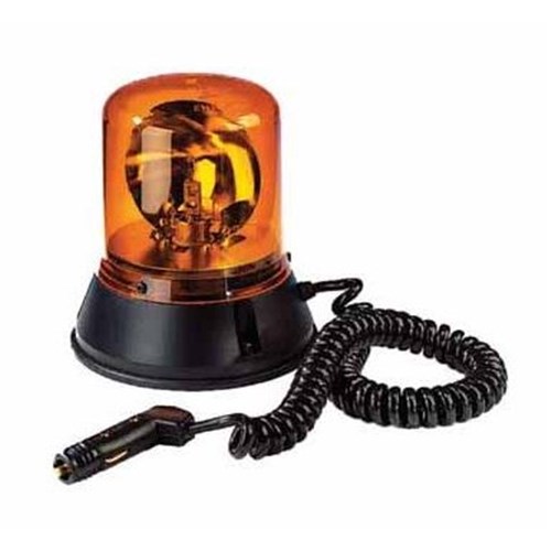 Rotating Light - ECCO Model 5813A Mag Base / Lighter Charger Lead (12VDC) - H1 Globe