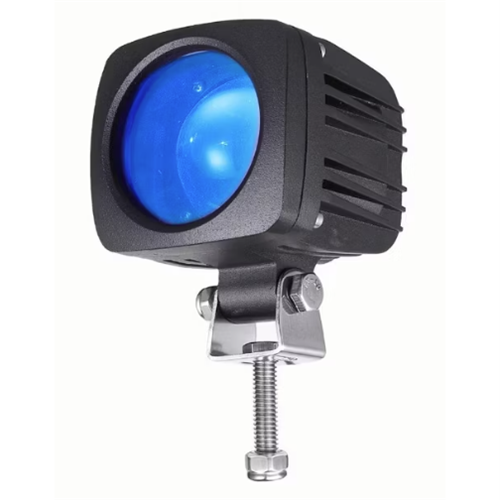 Blue Spot LED Safety Light  (10-100 Volt) 20W Laser, 560 Lumen